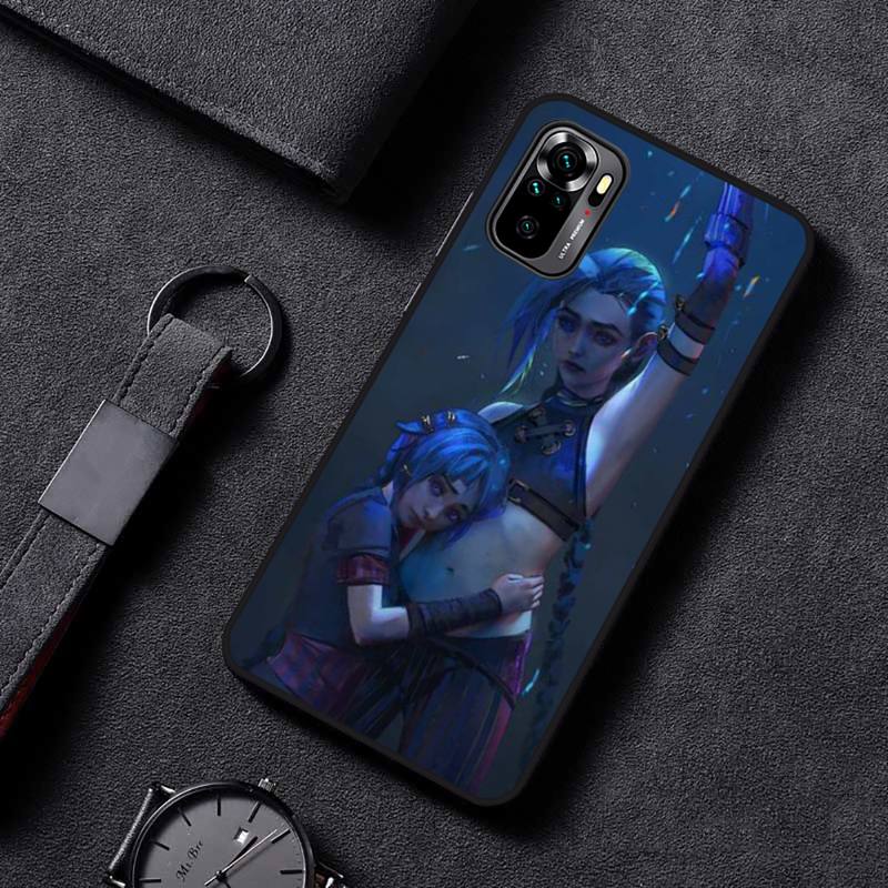 Collection 1 Arcane jinx Phone Case For Huawei P40 P20 P30 Mate 40 20 10 Lite Pro Nova 5t P Smart 2019 - League of Legends Fan Store