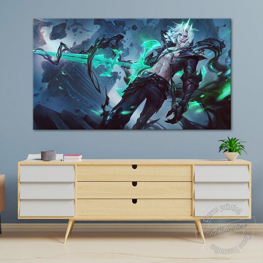 "The Ruined King" Viego Poster - Canvas Painting - League of Legends Fan Store