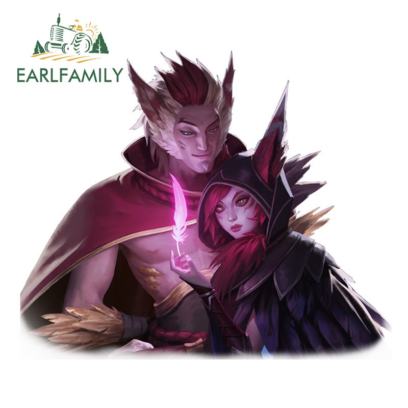 Xayah and Rakan Stickers - League of Legends Fan Store