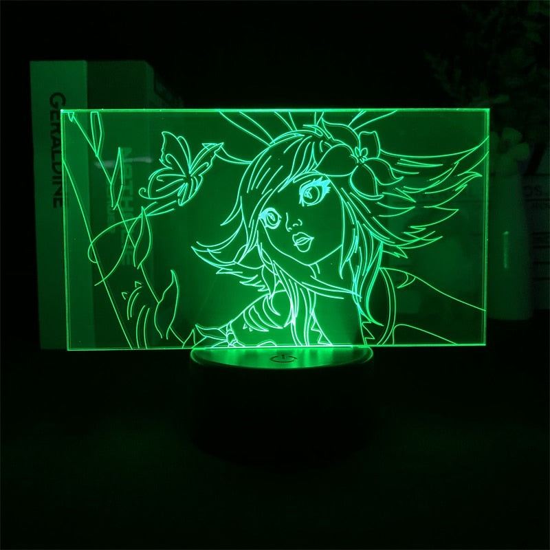 Neeko The Curious Chameleon 3D Led Nightlight - League of Legends Fan Store