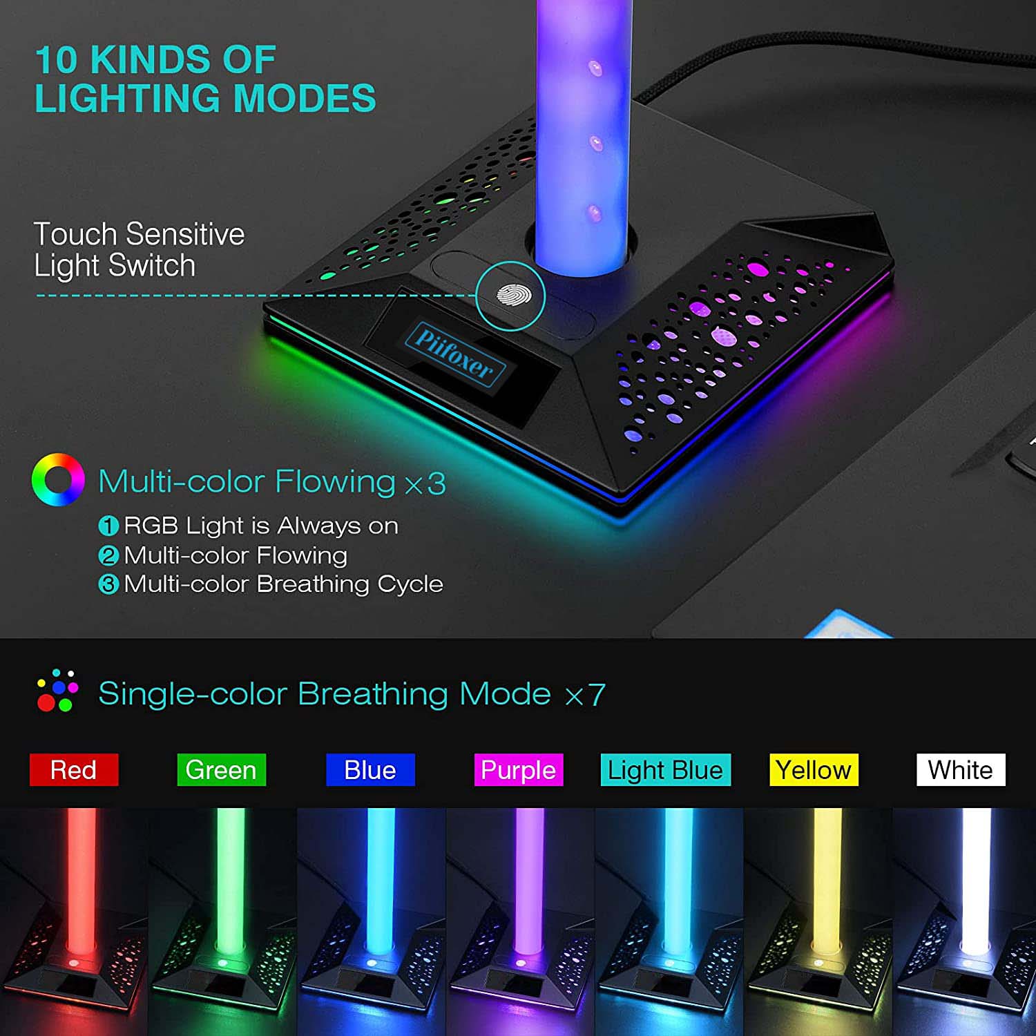 RGB Gaming Headphone Stand - League of Legends Fan Store