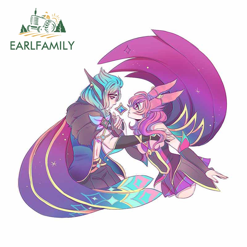 Xayah and Rakan Stickers - League of Legends Fan Store