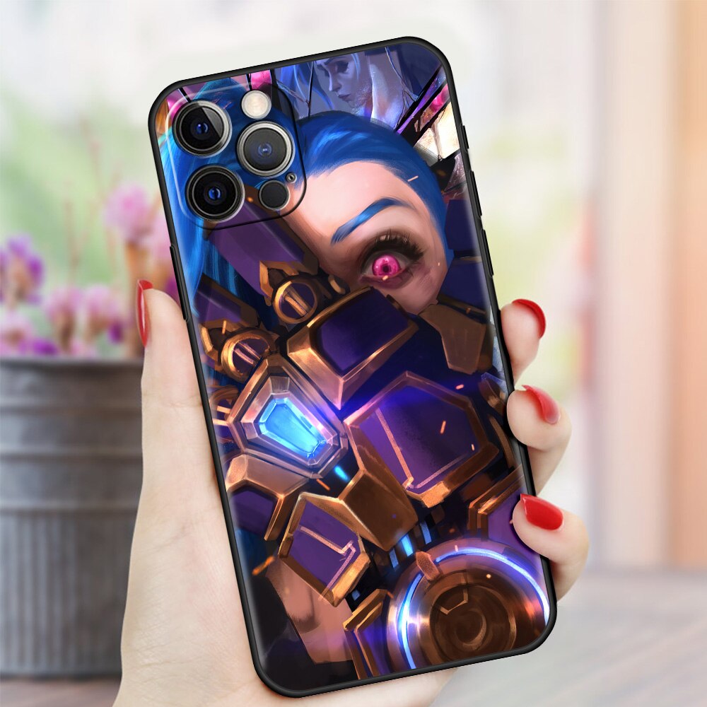 Collection 1 Case For Apple iPhone 11 13 Pro Max 12 Mini XR SE 2020 7 8 Plus X XS Phone Cover 6 6S 5 5S Silicone Shell Arcane Hot Anime Funda - League of Legends Fan Store