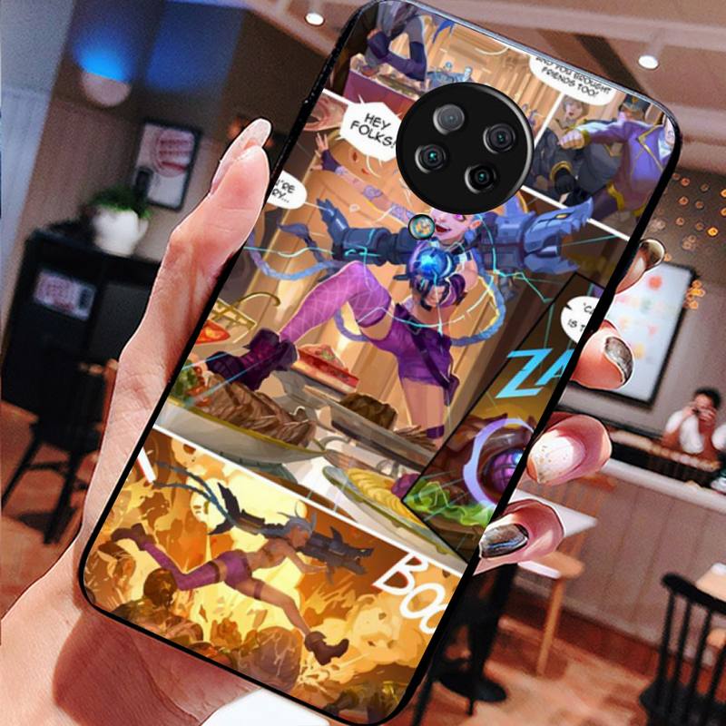 Collection 2 Arcane jinx Phone Case For Xiaomi Mi Redmi Note 7 8 9 10 11 pro t s A 10 Lite pro - League of Legends Fan Store