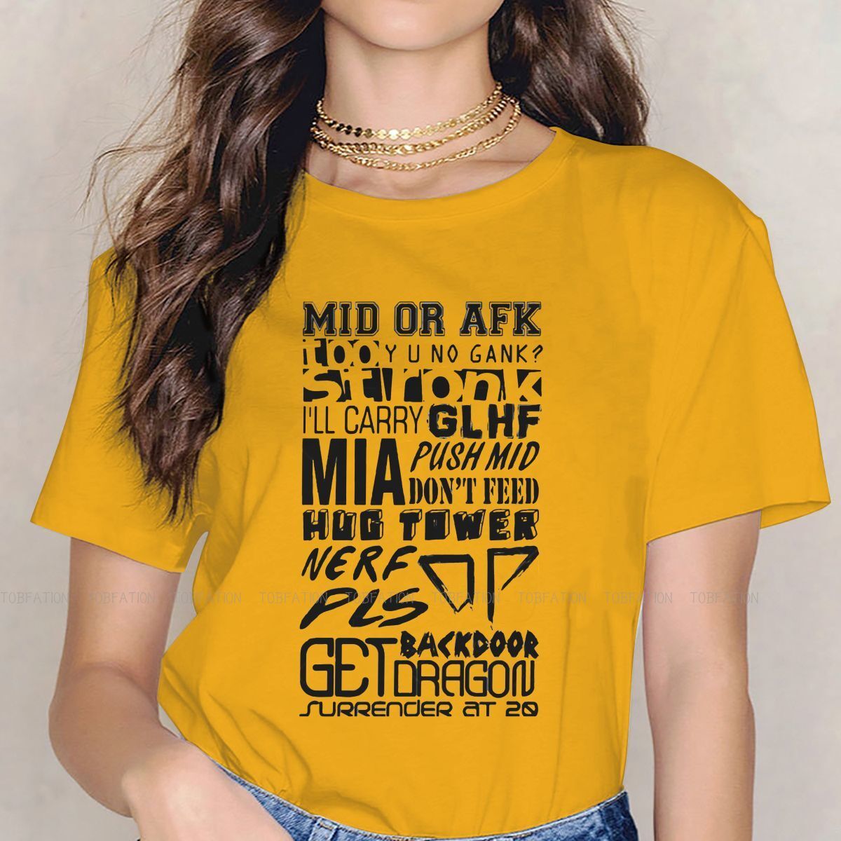 LOL Text T-Shirts - League of Legends Fan Store