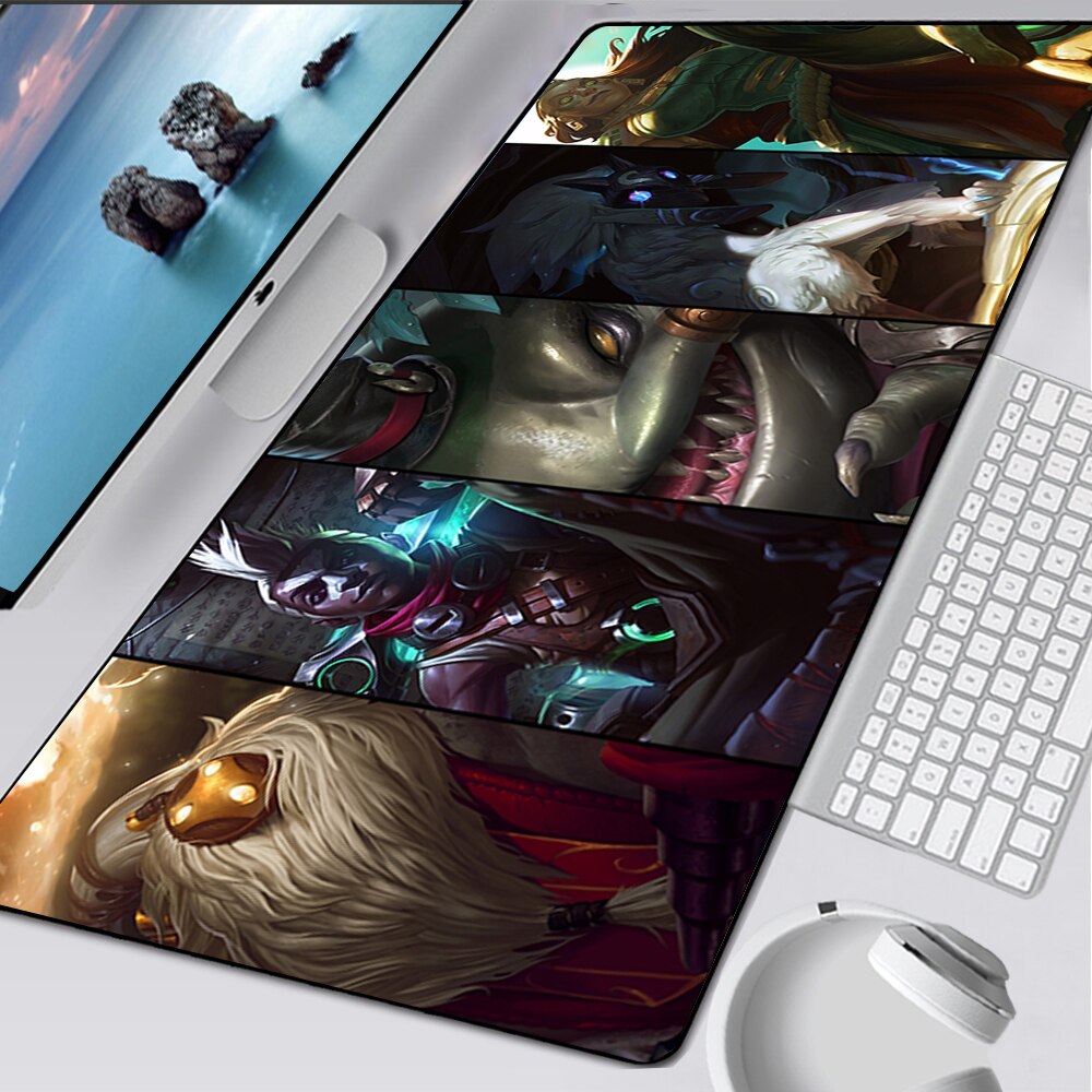 Tahm Kench Mouse Pad Collection  - All Skins - - League of Legends Fan Store