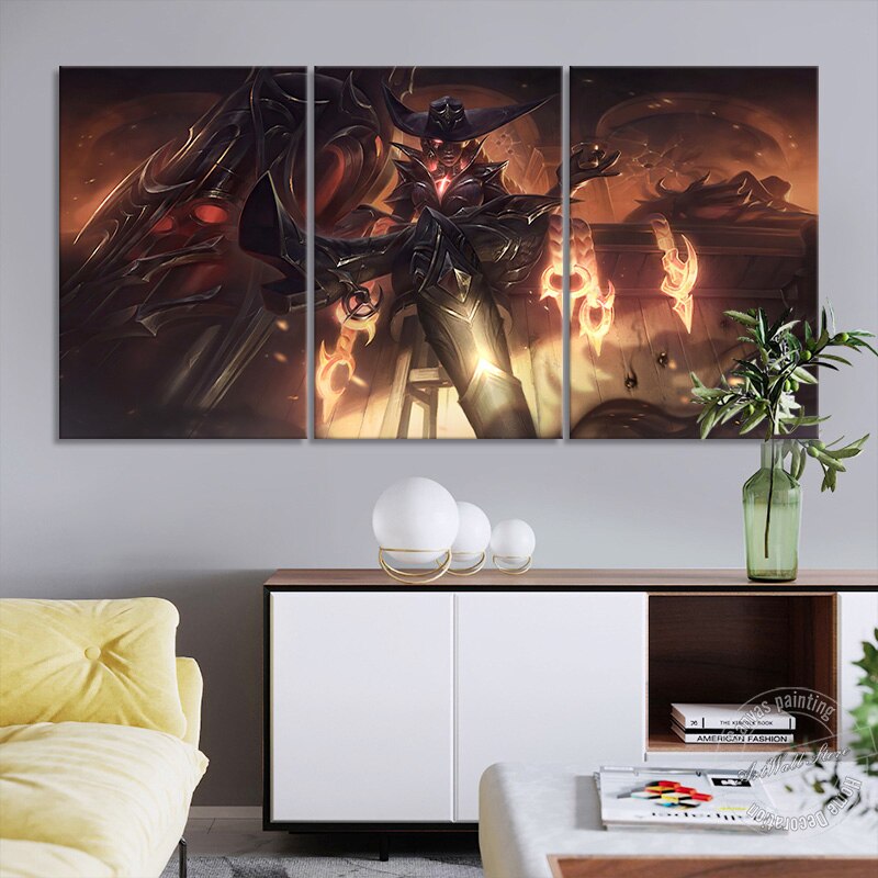 Senna Poster - Canvas Painting - League of Legends Fan Store