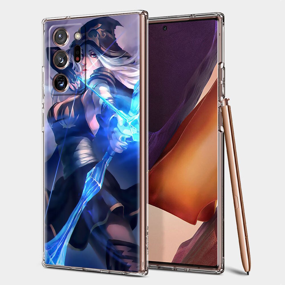 Collection 1 League Of Legends Lol Cool Transparent Phone Case for Samsung Galaxy Note 20 UItra 10 Plus 5G 10Lite 20 5G 9 Protect Cover - League of Legends Fan Store