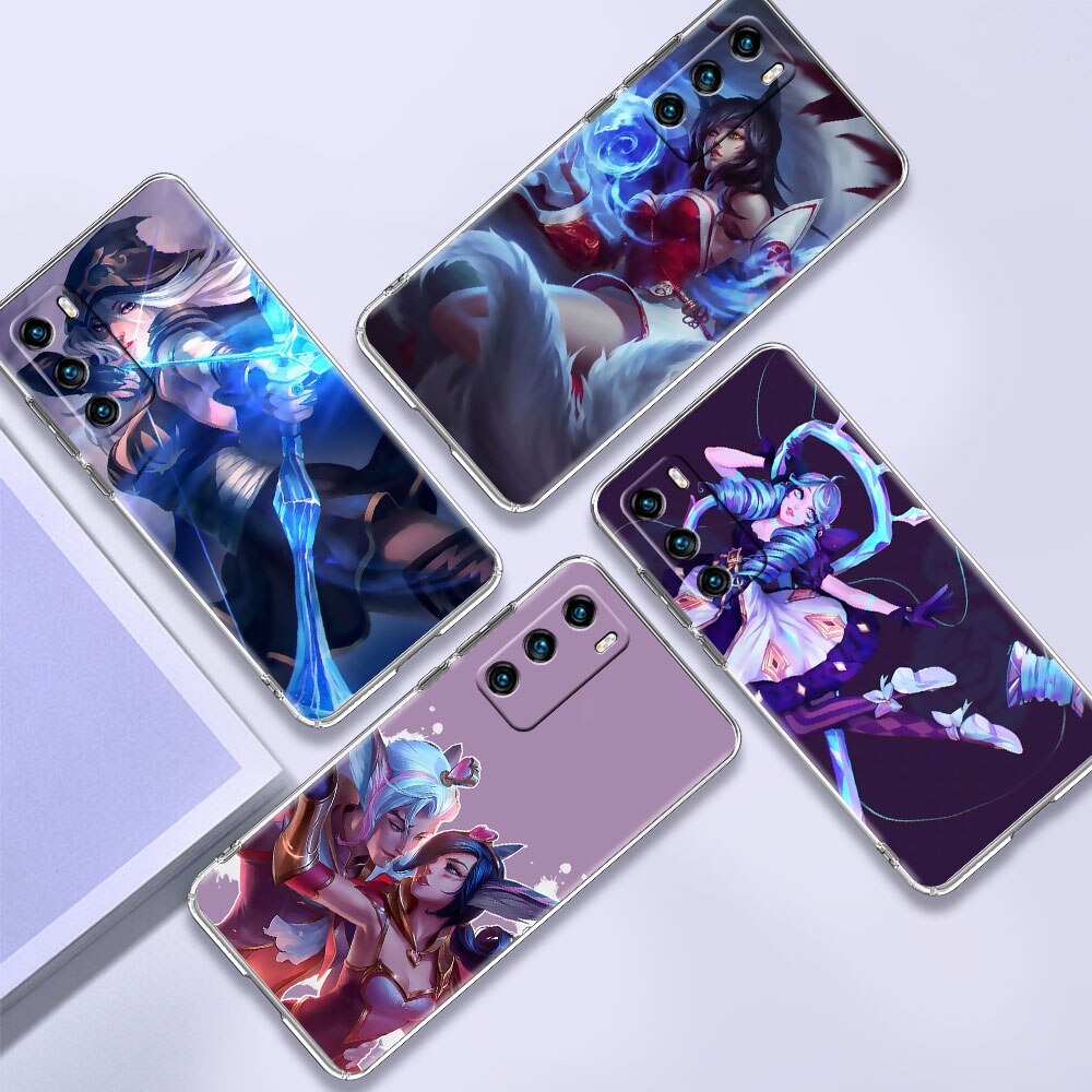 Collection 2 League Of Legends Lol Cool Transparent Clear Phone Case for Huawei P30 Pro P40 Lite P Smart Z P20 P50 phone Bag Cover Shell - League of Legends Fan Store