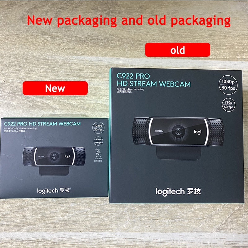 Logitech Pro C922 Autofocus Built-in Stream Webcam 1080p HD - League of Legends Fan Store