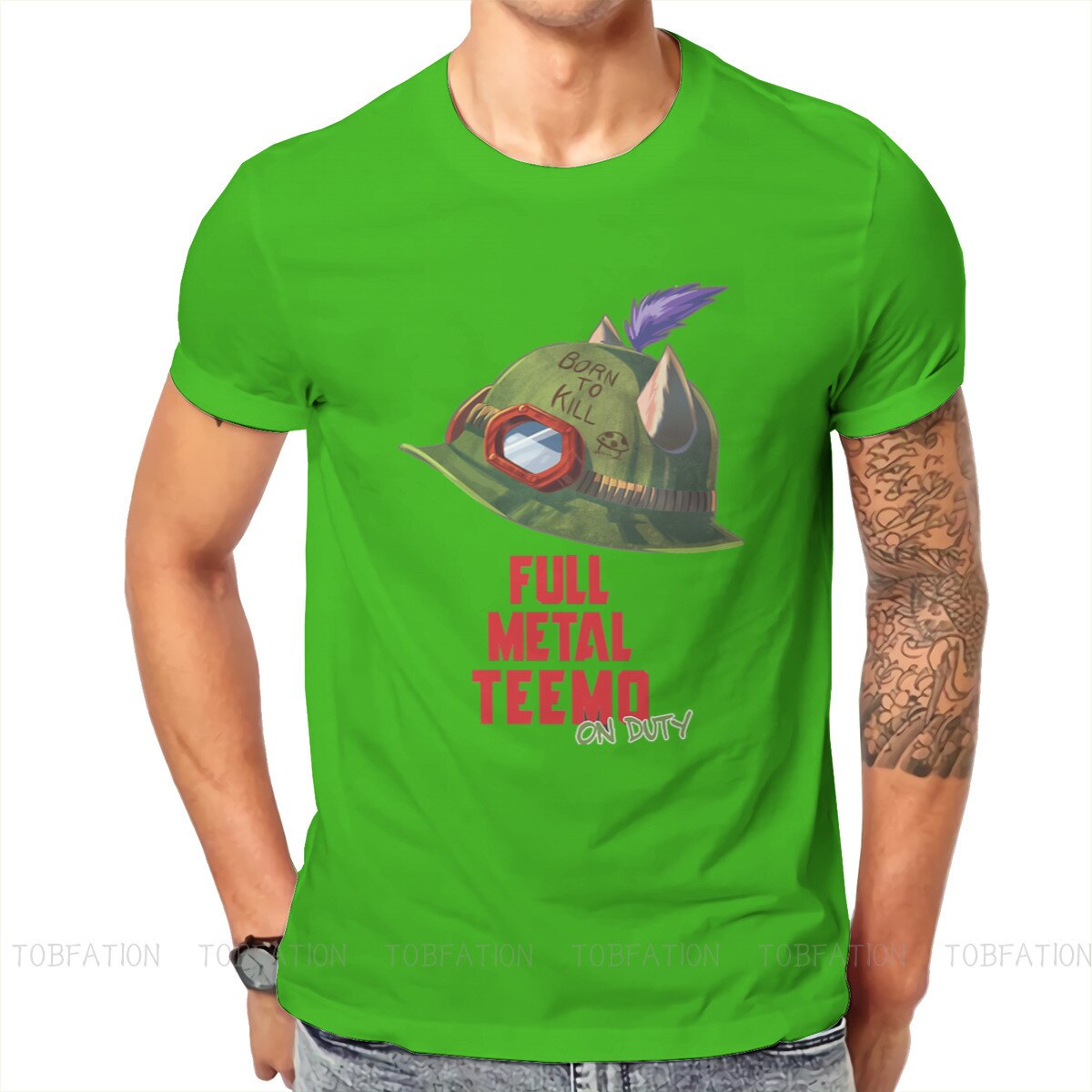 Full Metal Teemo T Shirt - League of Legends Fan Store