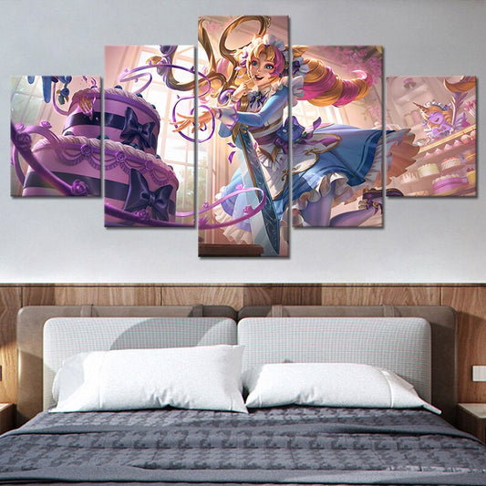 "Sweetheart" Gwen Poster - Canvas Painting - League of Legends Fan Store