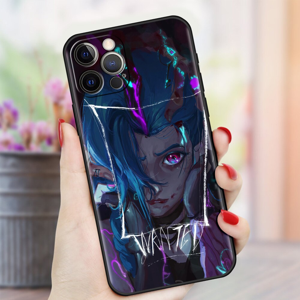 Collection 1 Case For Apple iPhone 11 13 Pro Max 12 Mini XR SE 2020 7 8 Plus X XS Phone Cover 6 6S 5 5S Silicone Shell Arcane Hot Anime Funda - League of Legends Fan Store