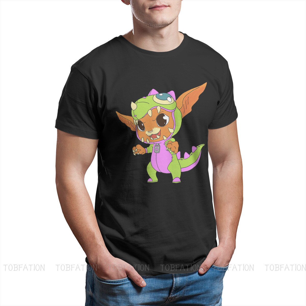 Dino Gnar Fashion T-Shirts - League of Legends Fan Store