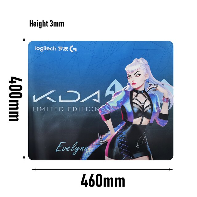 Logitech G840 K/DA Gaming Mouse Pad Limited Edition - League of Legends Fan Store