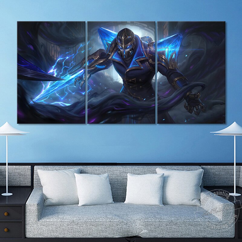 Kassadin "Hextech"  "Voidwalker" Poster - Canvas Painting - League of Legends Fan Store