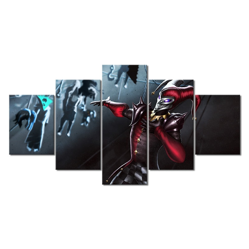 Shaco Poster - Canvas Painting - League of Legends Fan Store