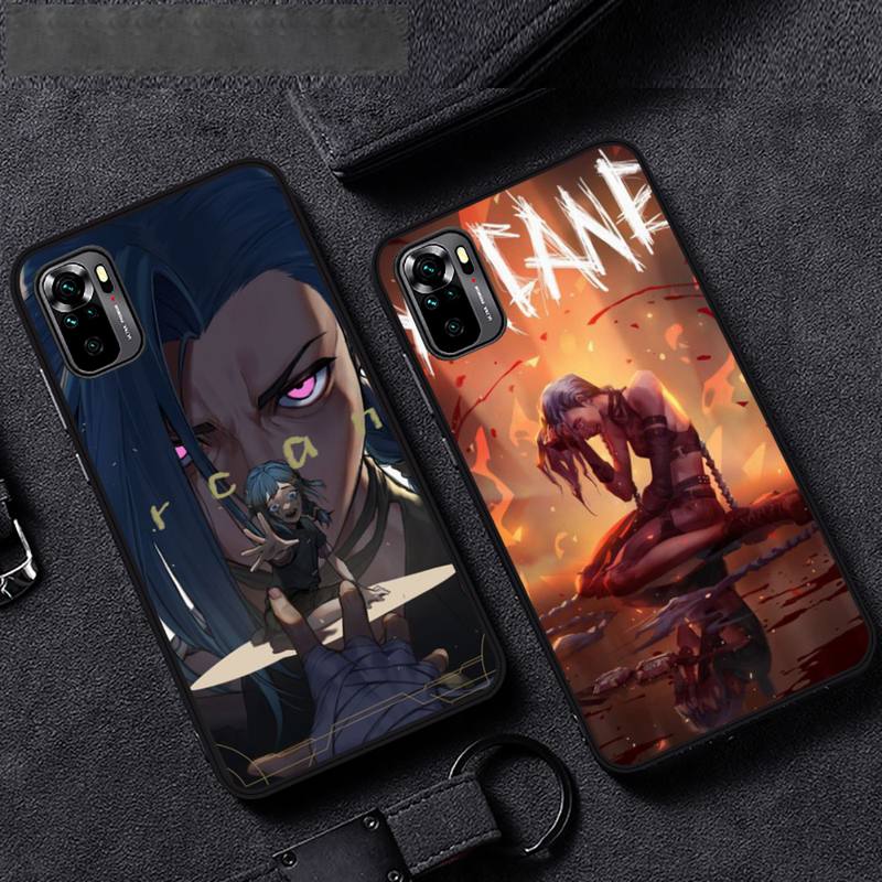 Collection 2 Arcane jinx Phone Case For Huawei P40 P20 P30 Mate 40 20 10 Lite Pro Nova 5t P Smart 2019 - League of Legends Fan Store