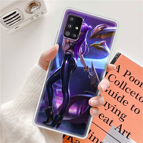 Collection 1 League Legends LOL Kda Soft Phone Case For Samsung Galaxy A51 A71 A21s A31 M30s A41 A32 5G A11 A12 A91 Matte Funda M51 M31 Coque - League of Legends Fan Store