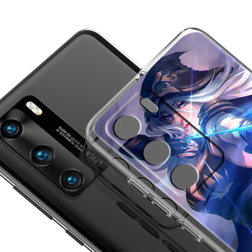 Collection 1 League Of Legends Lol Cool Transparent Clear Phone Case for Huawei P30 Pro P40 Lite P Smart Z P20 P50 hone Bag Cover Shell - League of Legends Fan Store