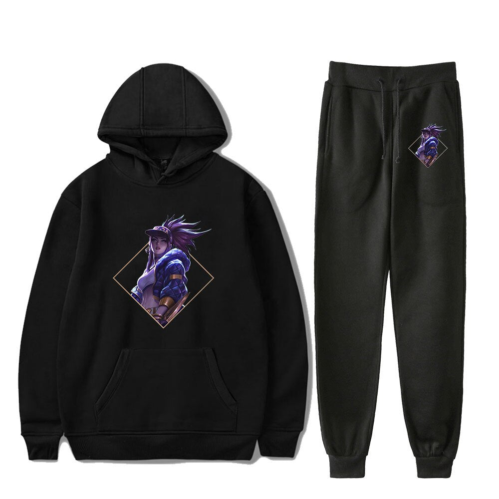 K/DA The Baddest  Jogger - Sweatshirt Sets Collection - League of Legends Fan Store