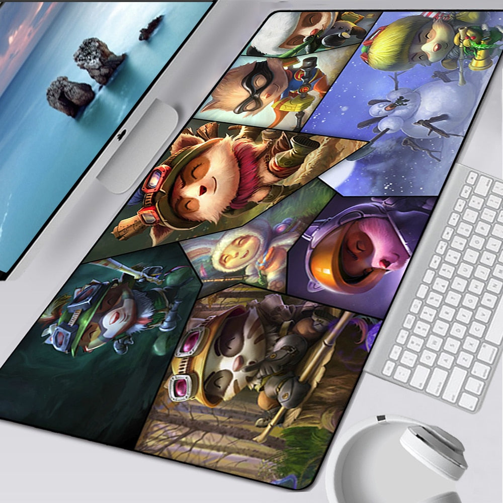 Teemo Mouse Pad Collection  - All Skins - - League of Legends Fan Store