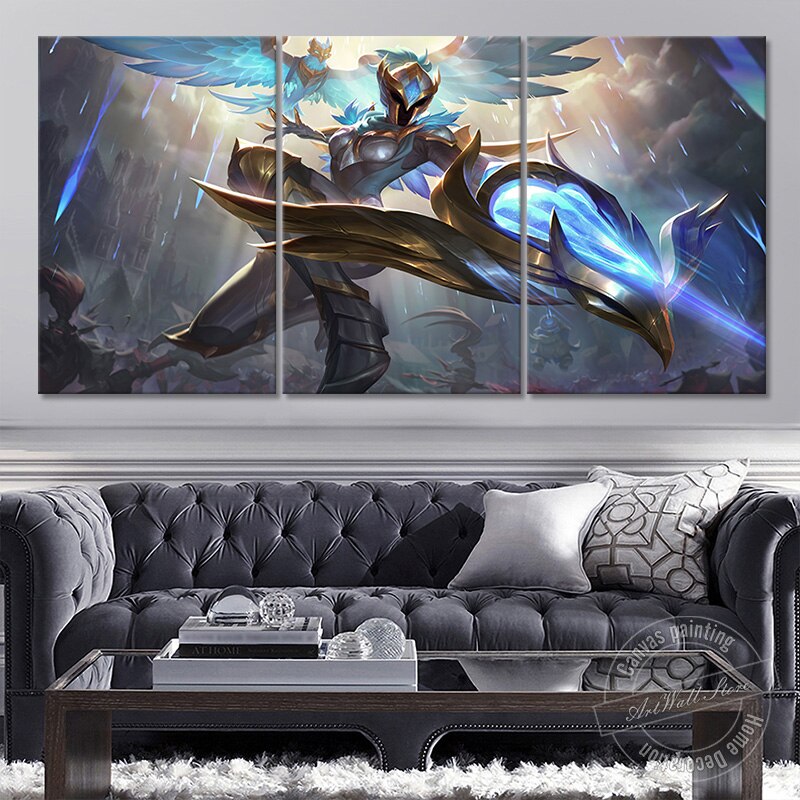 Quinn "The Light Knight" Poster - Canvas Painting - League of Legends Fan Store