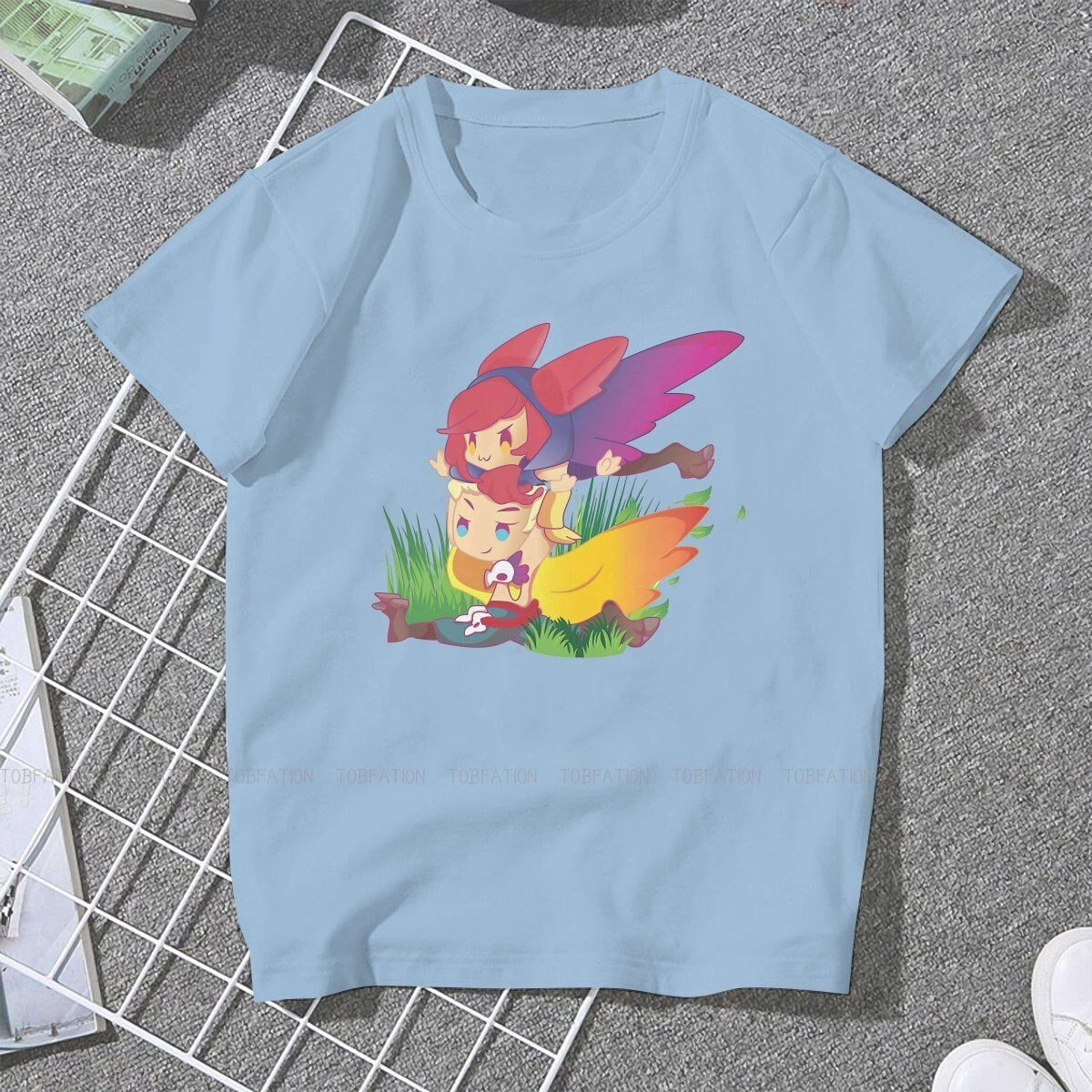 Rakan And Xayah Female T Shirts - League of Legends Fan Store