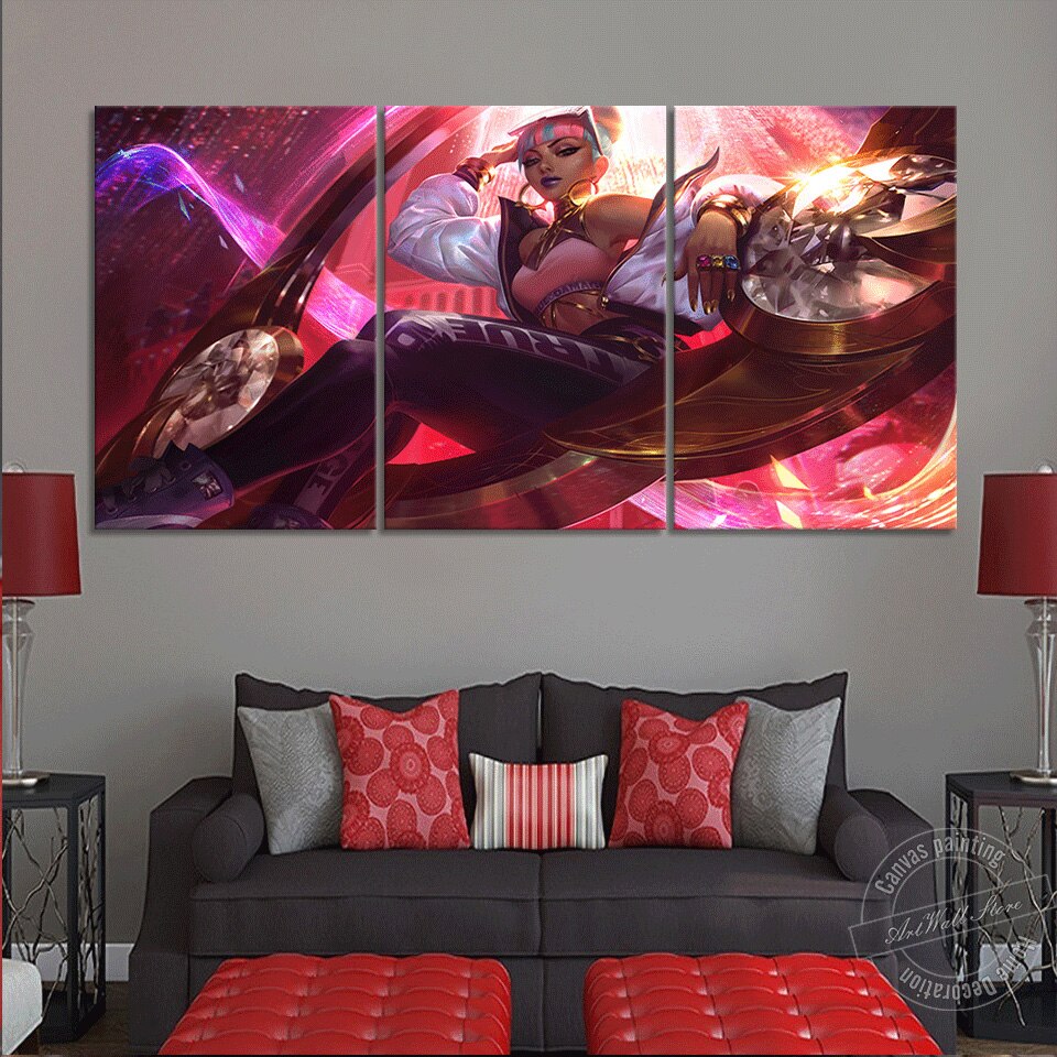 Qiyana "Empress of The Elements" Poster - Canvas Painting - League of Legends Fan Store