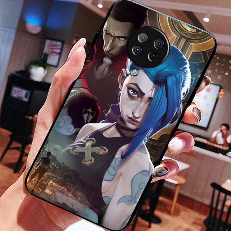 Collection 1 Arcane jinx Phone Case For Xiaomi Mi Redmi Note 7 8 9 10 11 pro t s A 10 Lite pro - League of Legends Fan Store