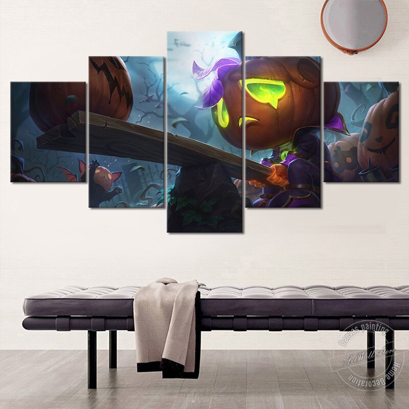 Amumu Halloween - The Sad Mummy Poster - Canvas Painting - League of Legends Fan Store