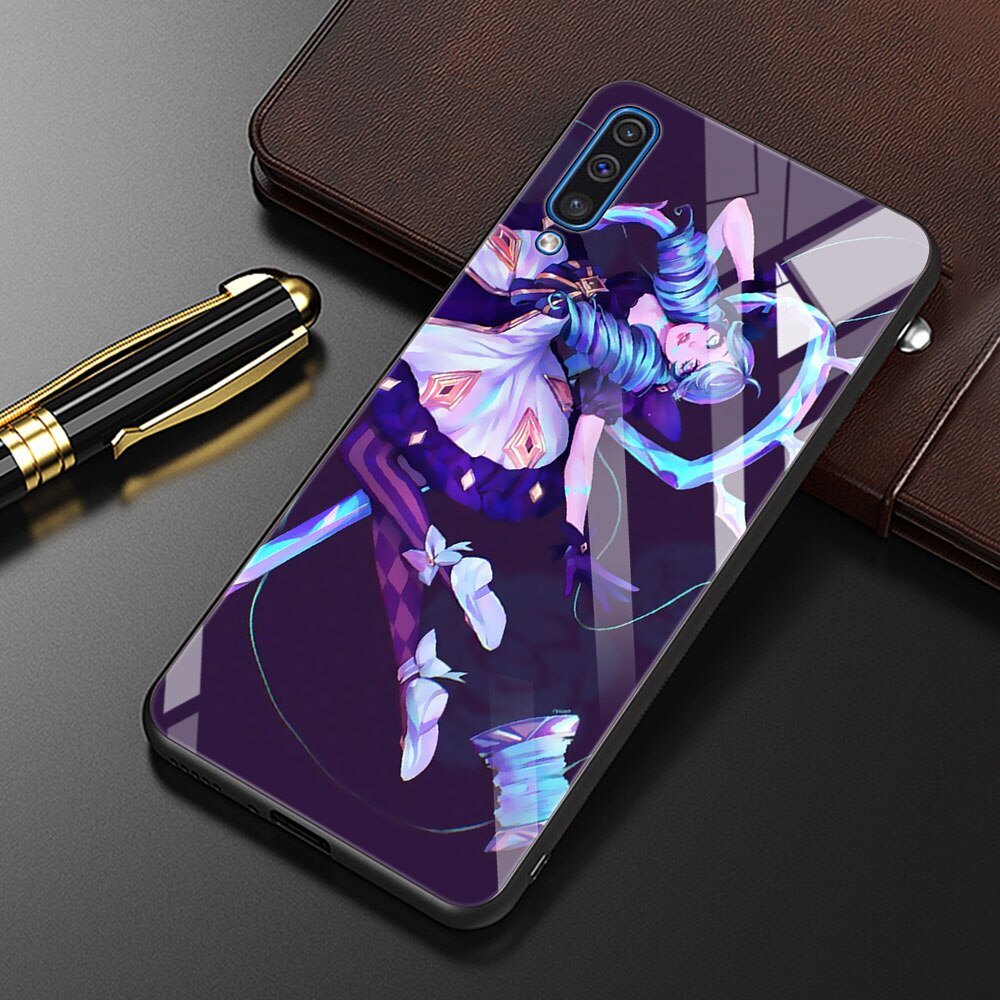 Collection 1 League Of Legends Lol Cool Tempered Glass Phone Case For Samsung Galaxy A50 A70 A72 A10 A30 A40 A20 Cover A51 A52 A12 A02s Bag - League of Legends Fan Store