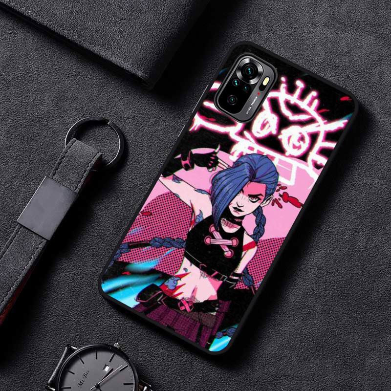 Collection 2 Arcane jinx Phone Case For Huawei P40 P20 P30 Mate 40 20 10 Lite Pro Nova 5t P Smart 2019 - League of Legends Fan Store