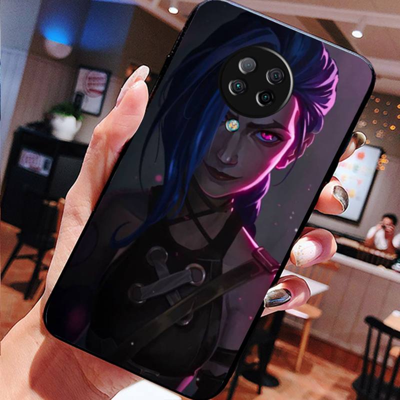 Collection 1 Arcane jinx Phone Case For Xiaomi Mi Redmi Note 7 8 9 10 11 pro t s A 10 Lite pro - League of Legends Fan Store