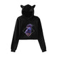 K/DA The Baddest Cat Ear Crop Hoodies Collection - League of Legends Fan Store