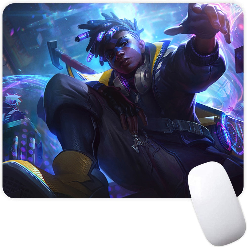 Ekko Mouse Pad Collection  - All Skins - - League of Legends Fan Store