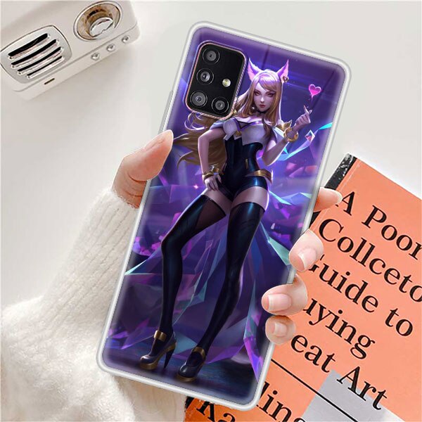 Collection 1 League Legends LOL Kda Soft Phone Case For Samsung Galaxy A51 A71 A21s A31 M30s A41 A32 5G A11 A12 A91 Matte Funda M51 M31 Coque - League of Legends Fan Store