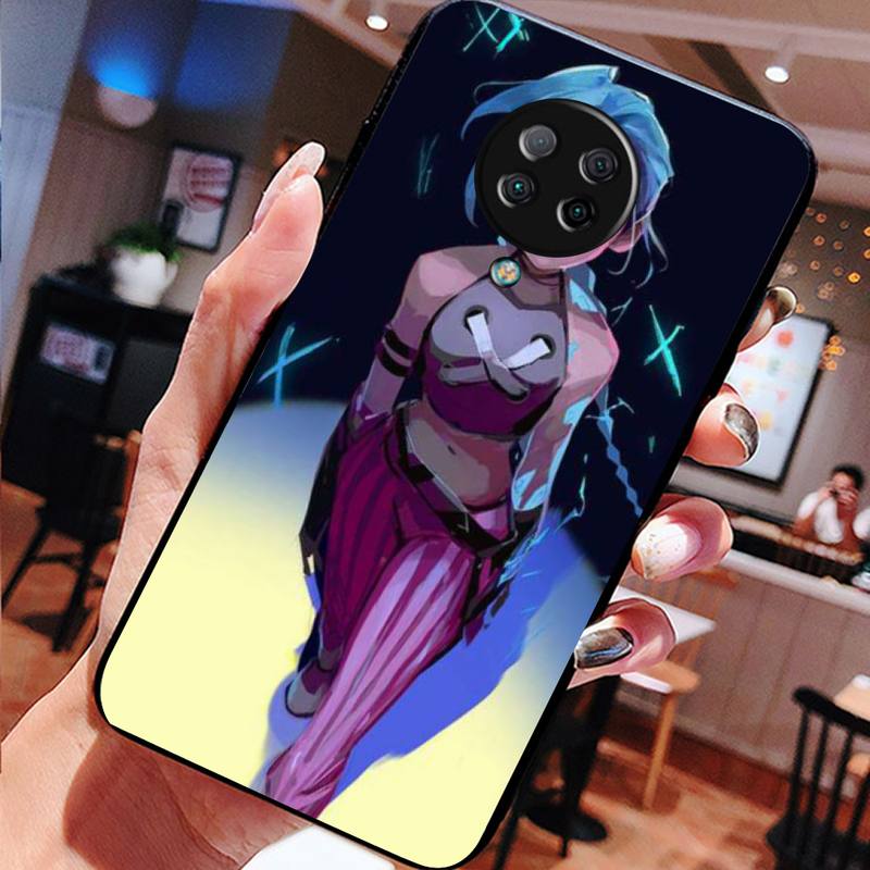 Collection 1 Arcane jinx Phone Case For Xiaomi Mi Redmi Note 7 8 9 10 11 pro t s A 10 Lite pro - League of Legends Fan Store