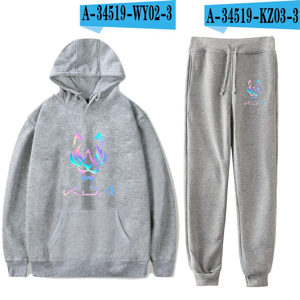 K/DA The Baddest  Jogger - Sweatshirt Sets Collection - League of Legends Fan Store