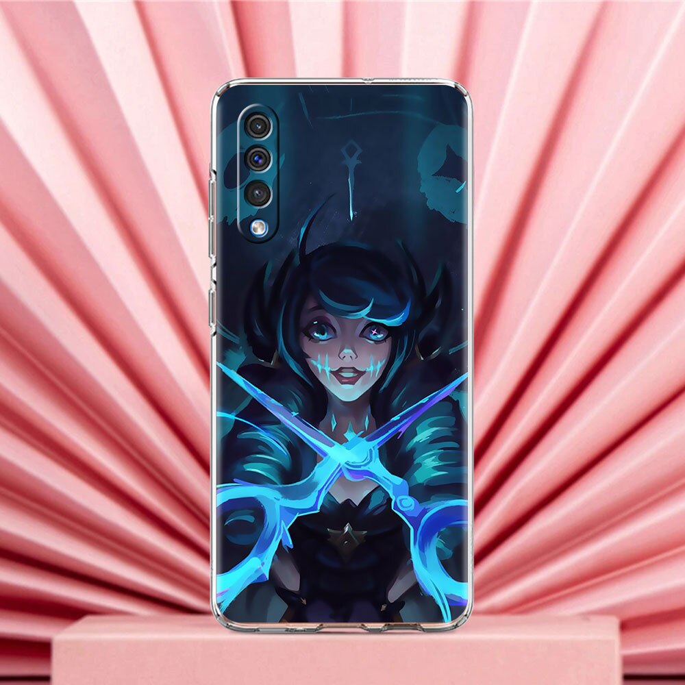 Collection 2 Transparent Phone Case for Samsung Galaxy A50 A20s A70 A30 A10 A40 A20e A10s A10e A20 Protect Bag Game League Of Legends Lol - League of Legends Fan Store