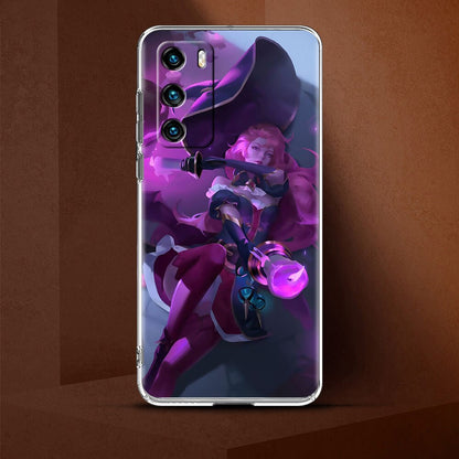 Collection 2 League Of Legends Lol Cool Transparent Clear Phone Case for Huawei P30 Pro P40 Lite P Smart Z P20 P50 phone Bag Cover Shell - League of Legends Fan Store