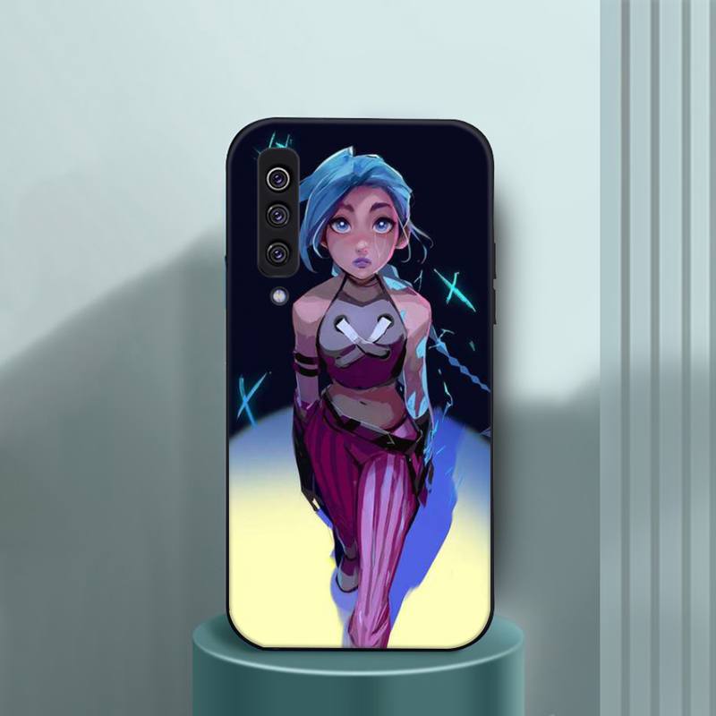 Collection 1 Arcane jinx Phone Case For Samsung a10 a12 a50 a51 a52 a21 a31 a32 a71 s10 s20 s21  Plus Fe Ultra - League of Legends Fan Store