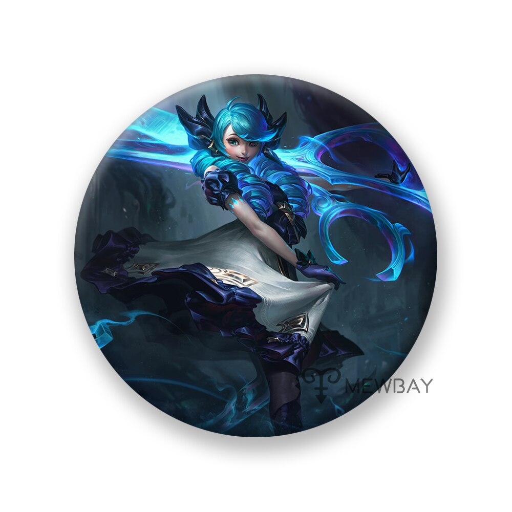 League of Legends  Gwen Badge - League of Legends Fan Store