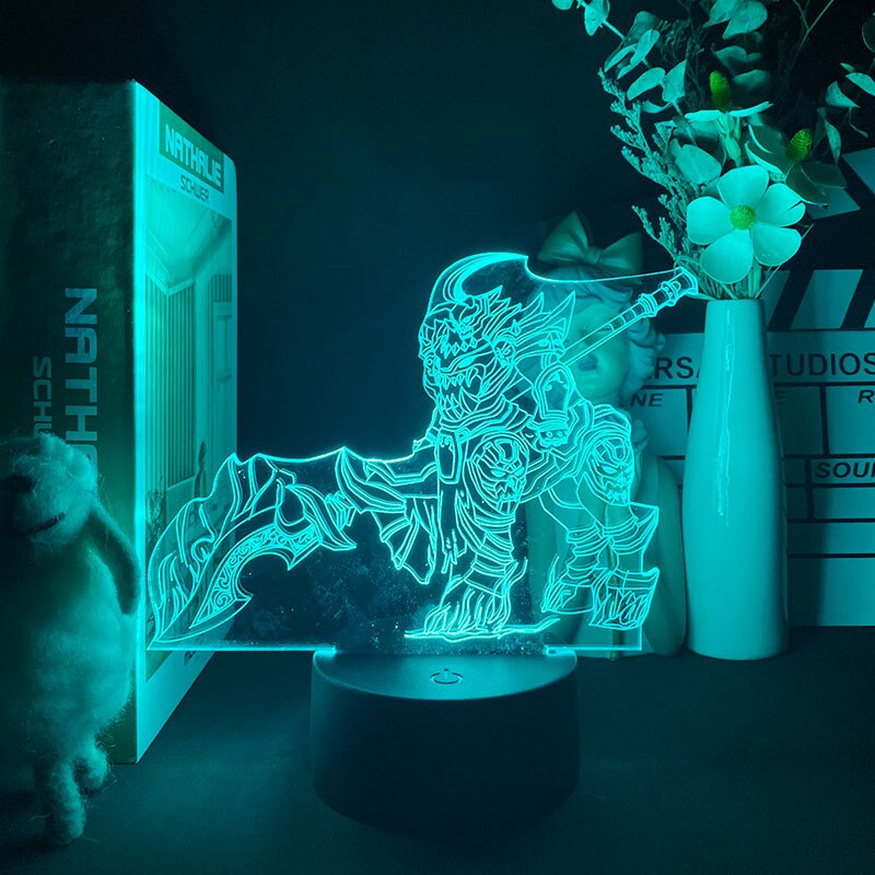 Hecarim 3D Led Nightlight Decor - League of Legends Fan Store