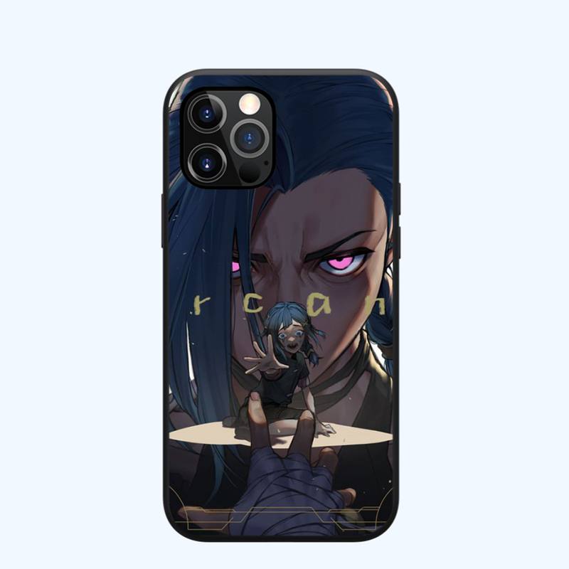 Collection 1 Arcane jinx Phone Case for iPhone 13 12 11 mini pro XS MAX XR 8 7 6 6S Plus X 5S SE 2020 - League of Legends Fan Store