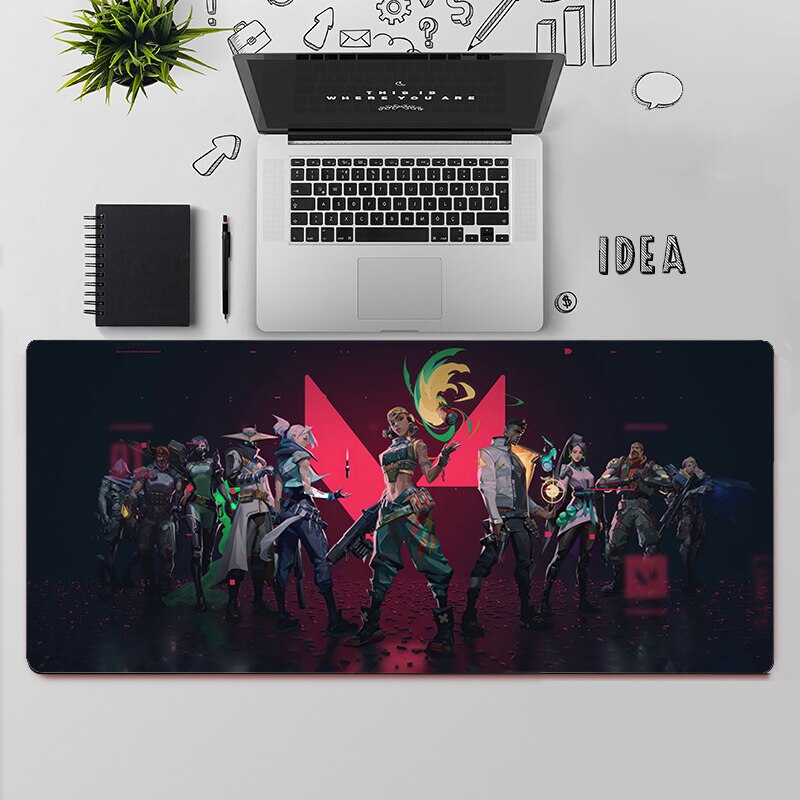 Valorant Breach Mousepads | Valorant Gaming Desk Mat Collection