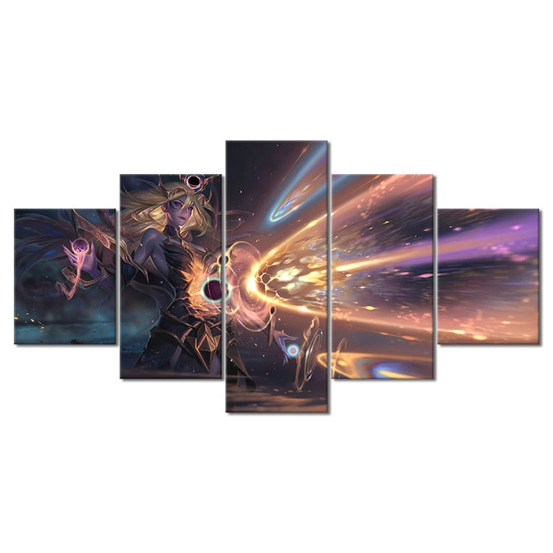 "Dark Cosmic" Lux Poster - Canvas Painting - League of Legends Fan Store