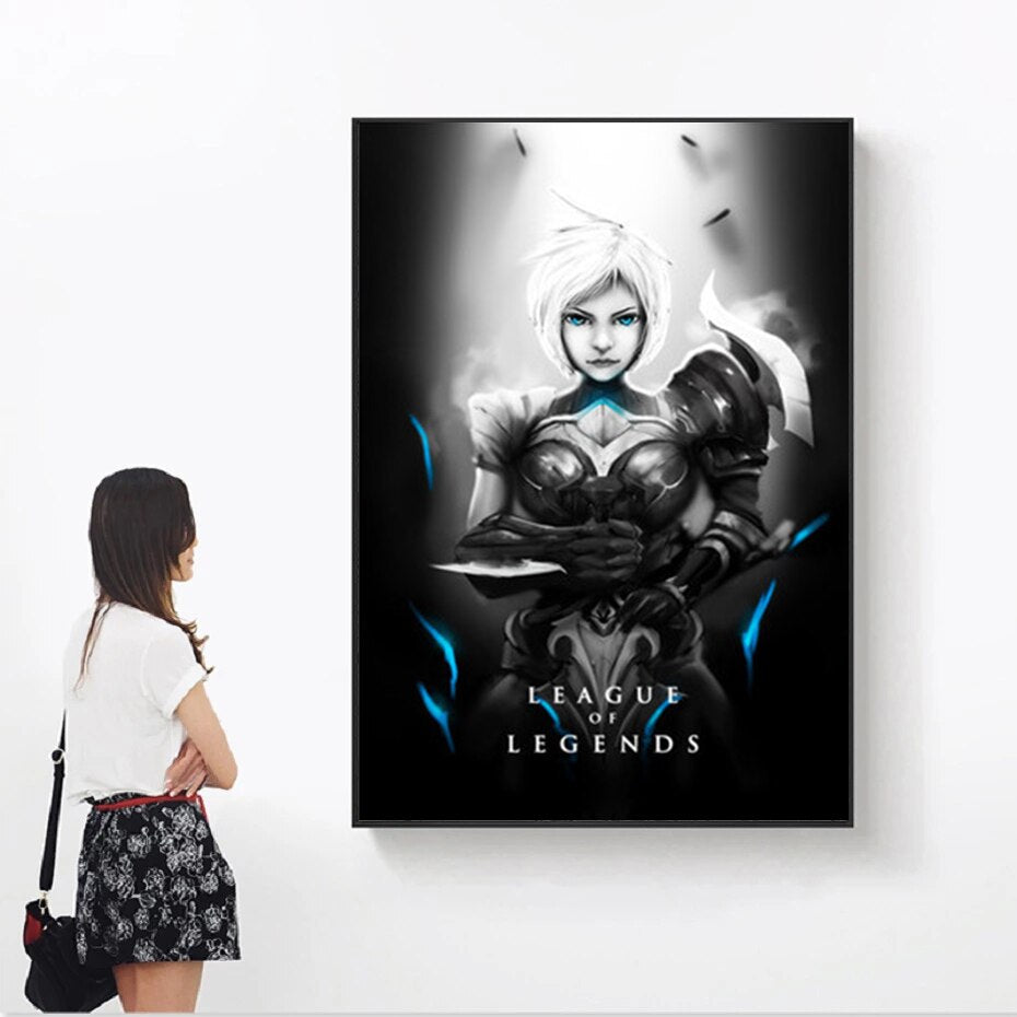 League of Legends Poster - Canvas Painting Series 1 - League of Legends Fan Store