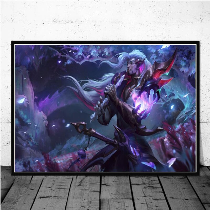 "Eternal Forest / Empress" Series 1 Poster - Canvas Painting - League of Legends Fan Store