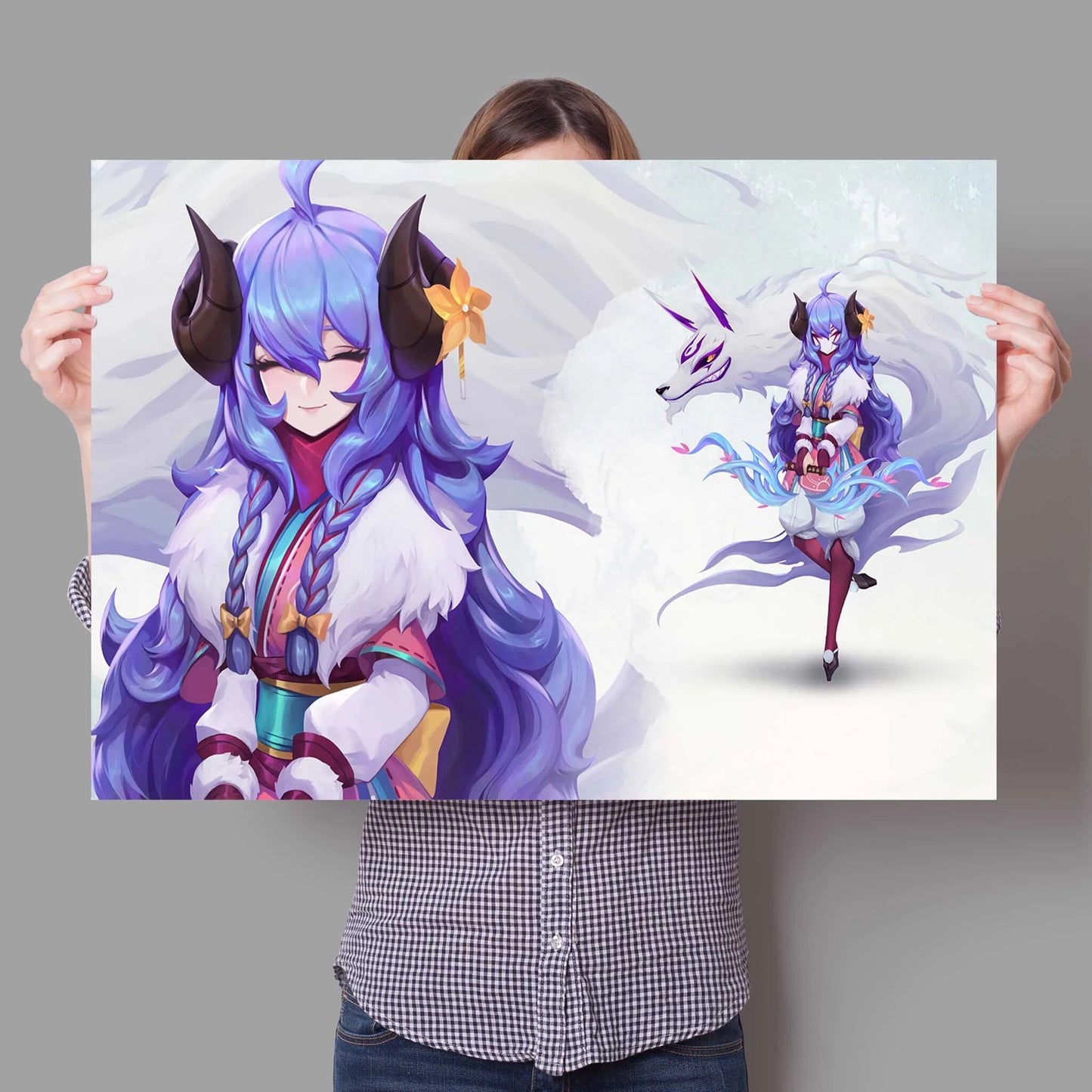 "Soul Lotus"  Poster - Canvas Painting Series 2 - League of Legends Fan Store